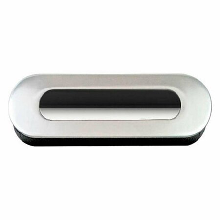 JAKO 15 mm Oval Flush Pull- Satin US32D - 630 Stainless Steel WFH115